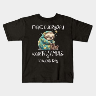 National Wear Pajamas to Work Day Kids T-Shirt